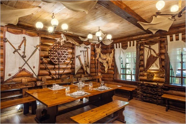 Теплые банкетные беседки ресторана «Рыбацкая деревня» в Москве