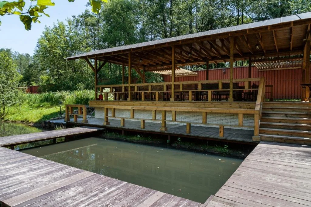 Беседка «Лесная» для проведения банкетов до 40 человек