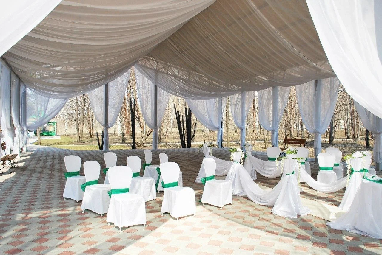 Беседка-навес для свадьбы, выездной регистрации и крупных торжеств до 200 человек