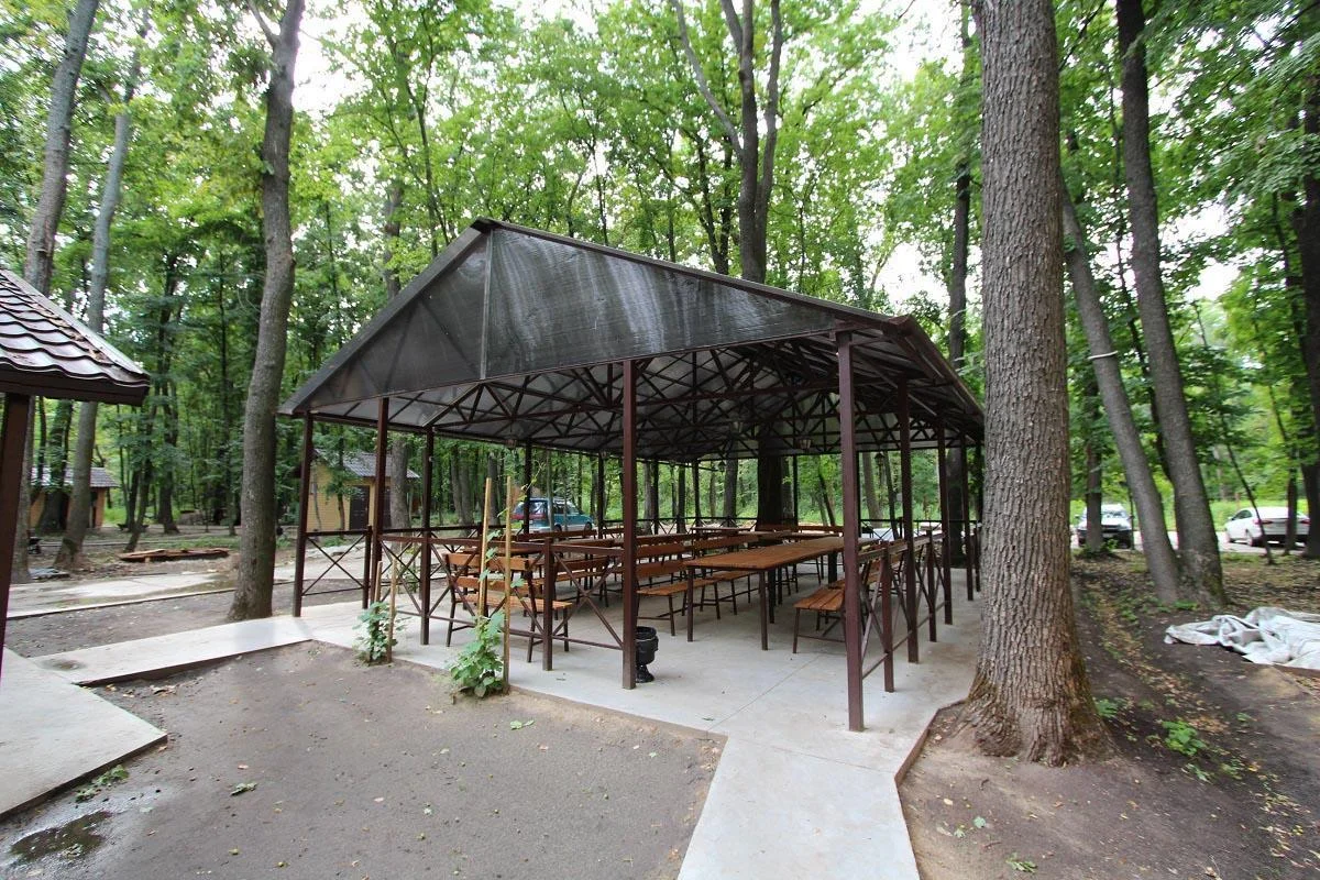 Беседки на базе отдыха “Ласточка” на 16 и 50 человек