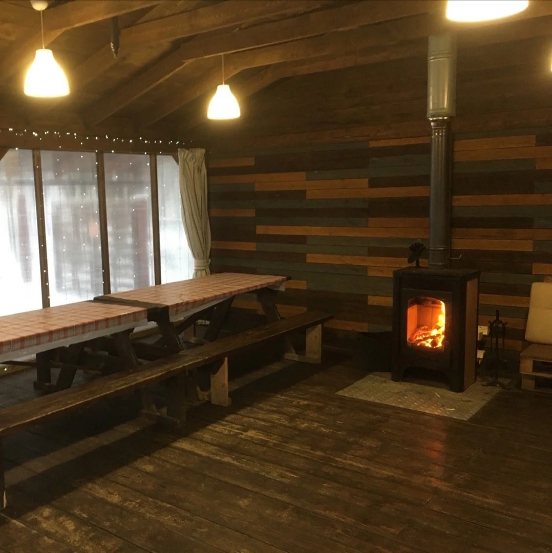 Аренда теплой беседки на территории парка «Ранчо»