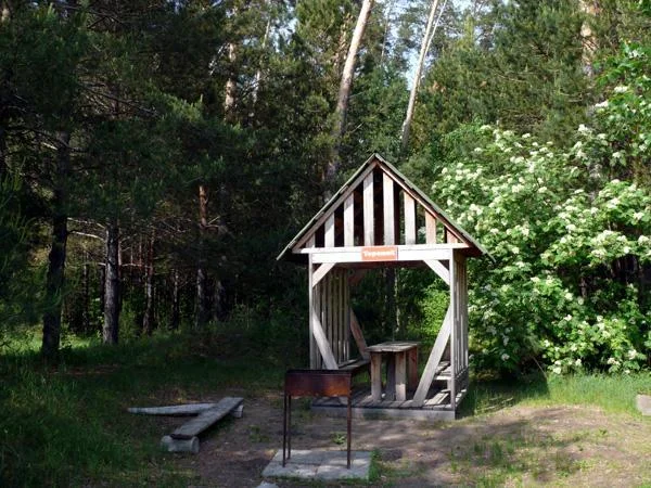 Деревянная беседка на компанию до 6 человек в аренду