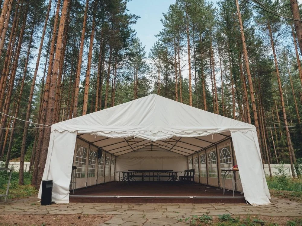 Шатер на 60 человек, площадь 72 кв.м