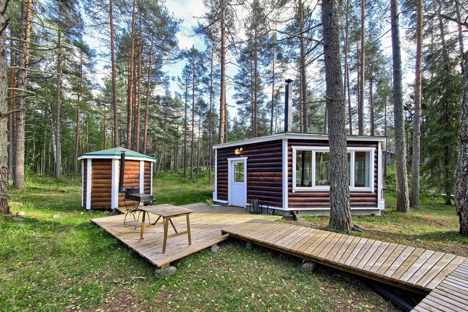 Аренда тандырной на 20 человек на базе отдыха «Ладога Озеро»