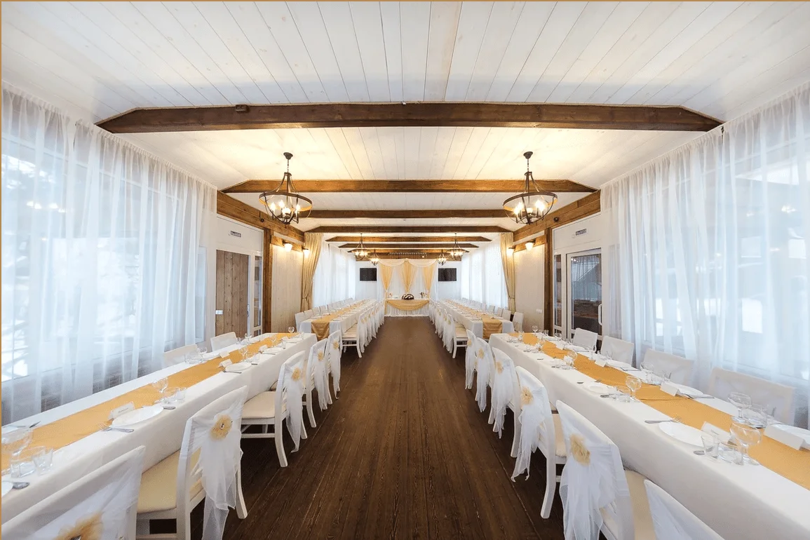 Большая беседка с верандой на 35 (75) человек — Комплекс отдыха «Академия»