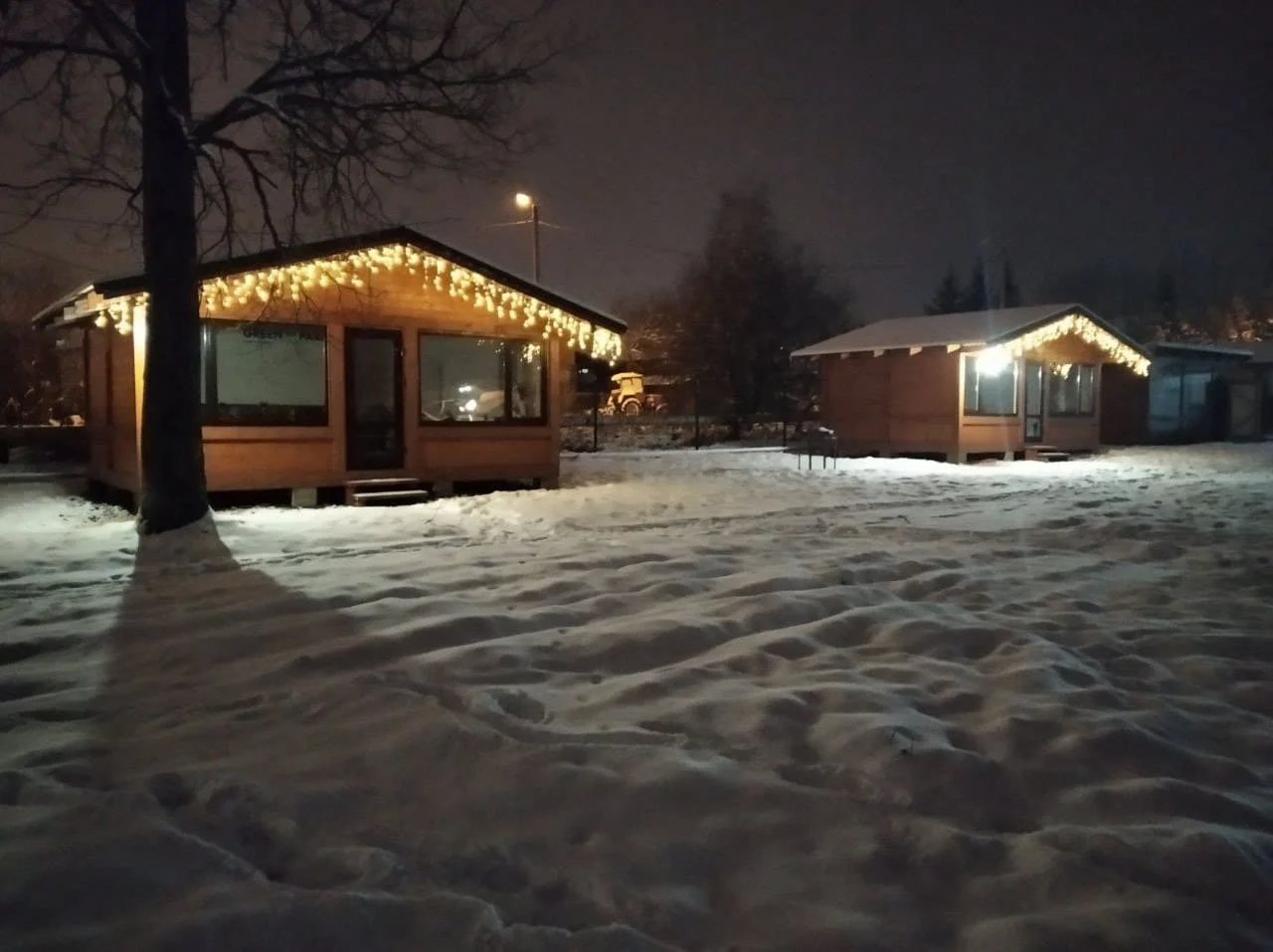Снять теплые беседки на лыжной базе отдыха «GREEN PARK»