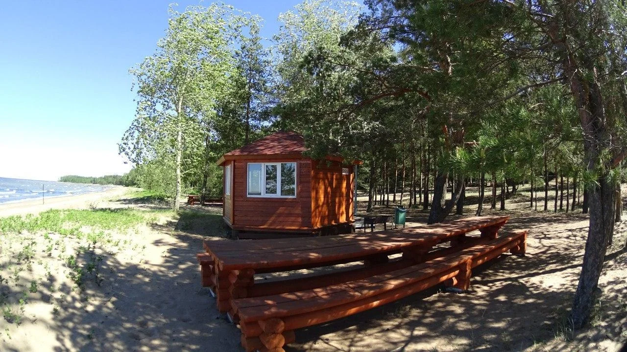 Гриль-домики на компанию до 10 человек на берегу Финского залива