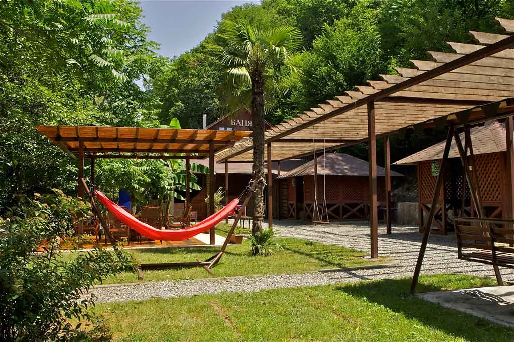 Отдых в беседках на базе отдыха «Благое»