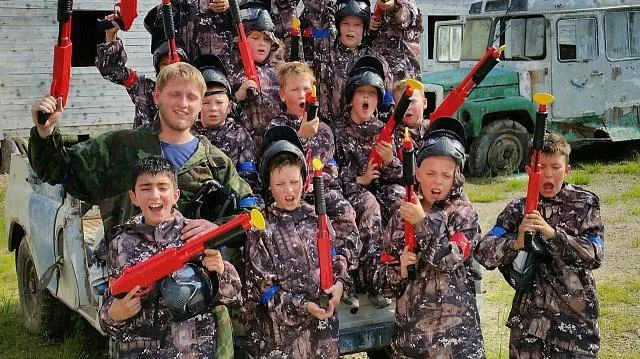 Беседка для пикника и отдыха в “Пейнтбол-Парке”