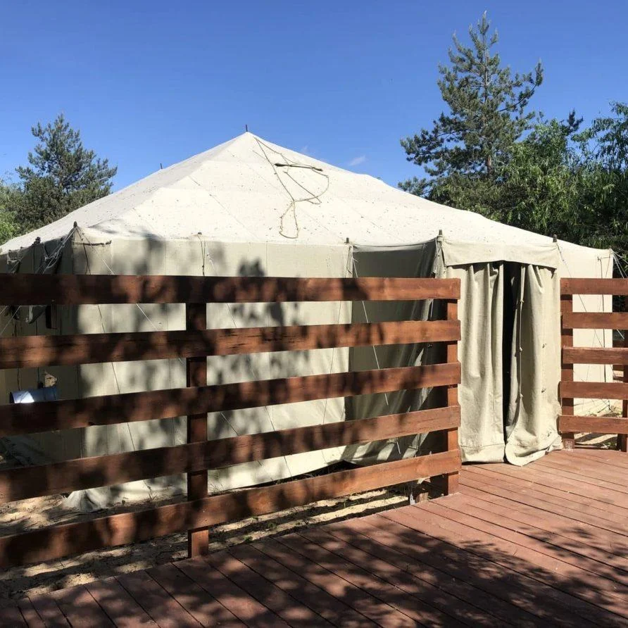 Аренда шатров на 50 человек в парке «Печерские пески»