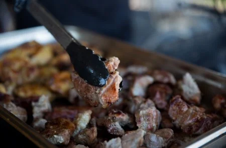 Отапливаемая беседка с печкой барбекю — «Подворье на Хуторской»