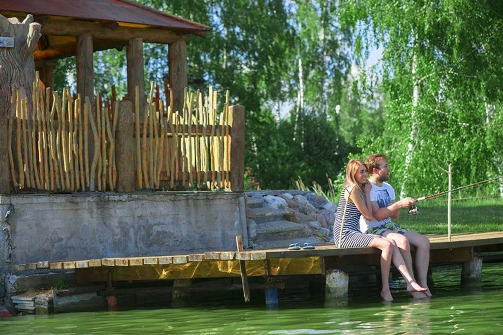 Рыбацкое бунгало на базе отдыха «Ихтиолог»