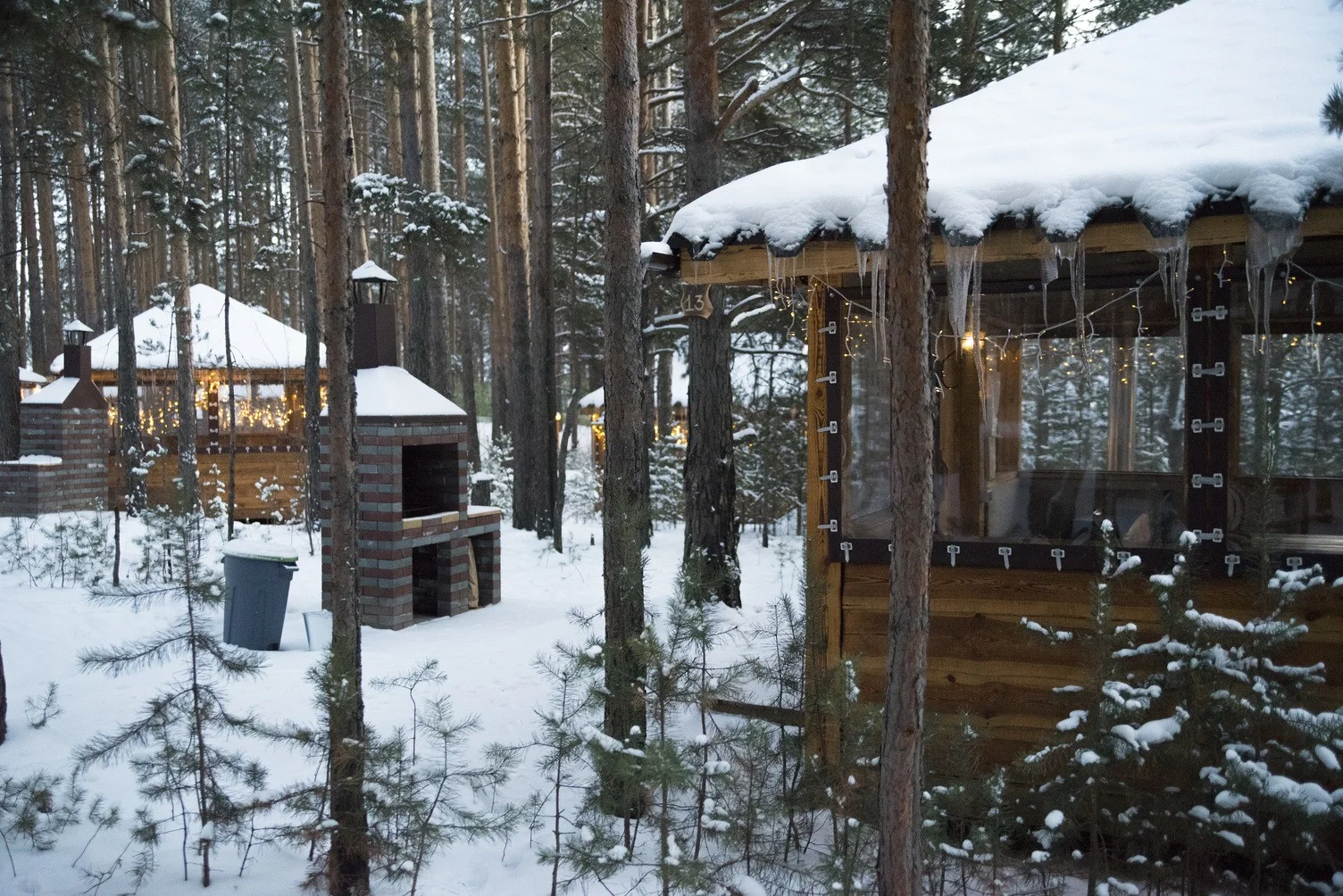 Аренда беседок на базе отдыха «Лесная Галактика»
