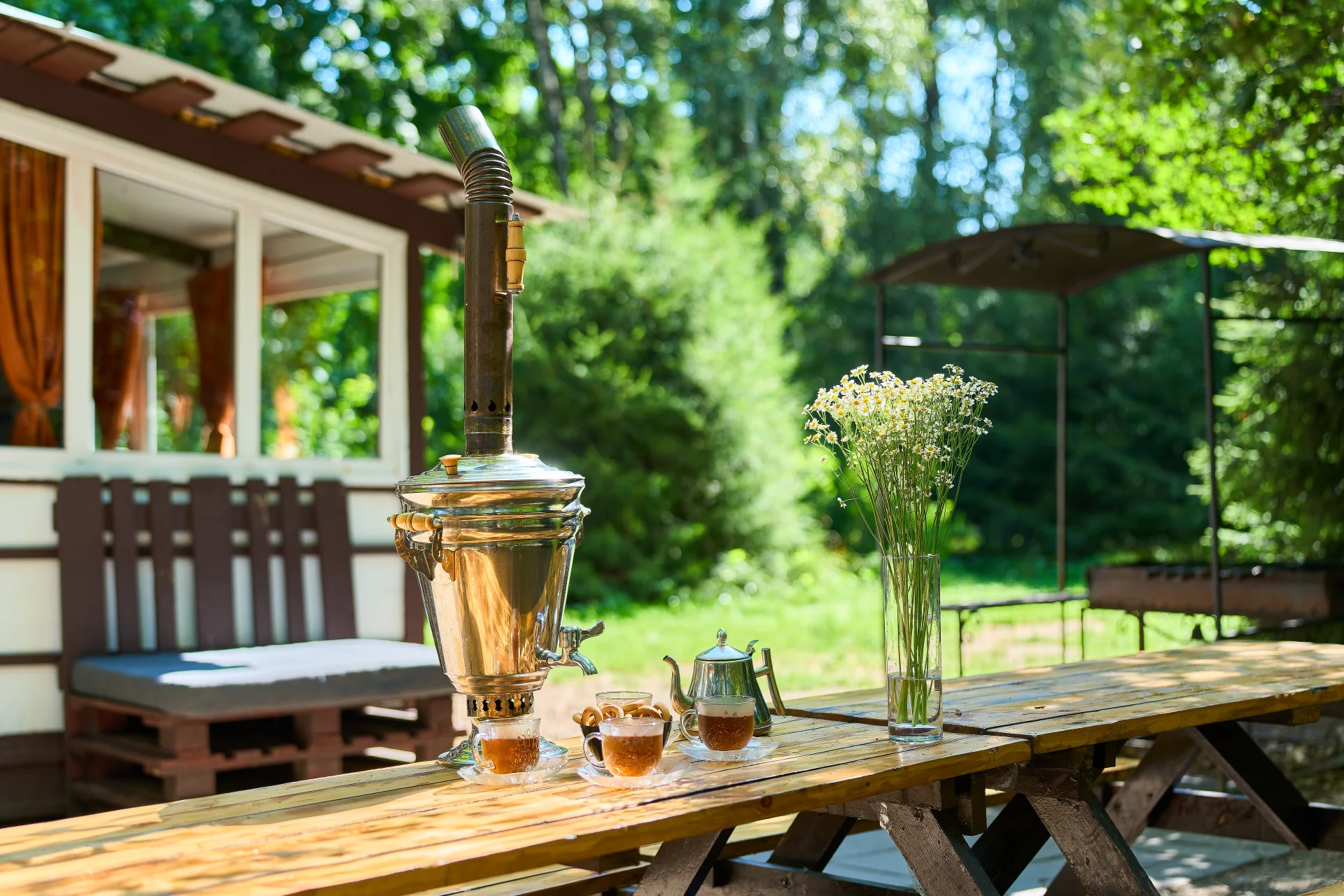 Теплые беседки «Пикник Сити» до 22 человек (Москва, Бирюлево)