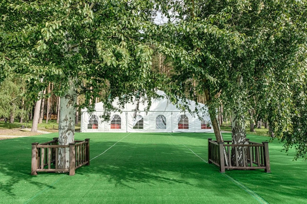 Шатер для свадьбы, корпоратива, на 120 человек в Свердловской области — «Гринвальд»