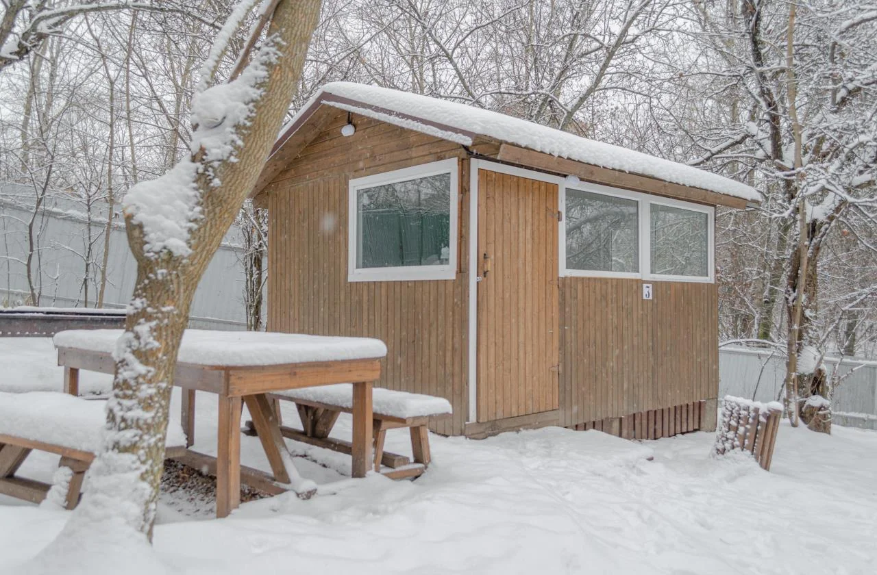 Аренда теплые беседки на 12 человек в парке — «Городская Дача»