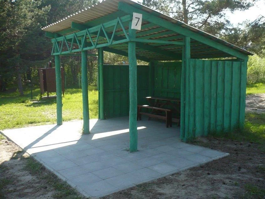 Беседки и финский домик от 10 до 15 человек на базе отдыха Зеленый Остров в Бердске