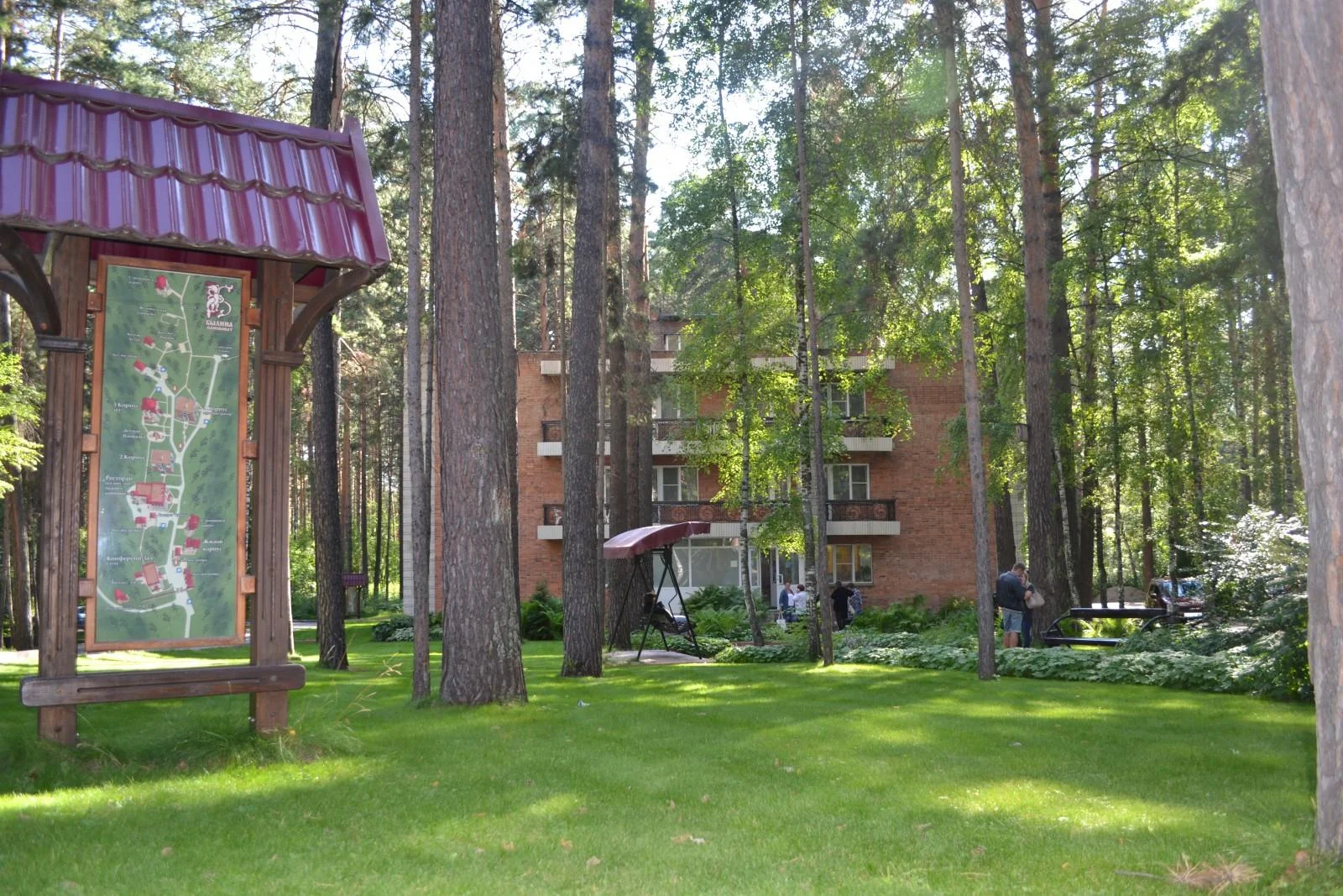 Мангальная зона для компании до 10 человек — Пансионат Былина (Бердск)