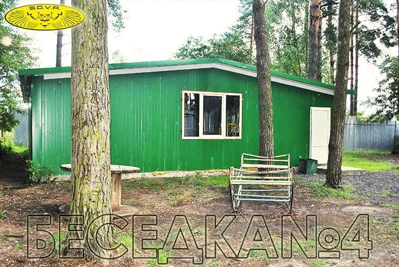 Беседка вместительностью 100-130 человек для крупных мероприятий