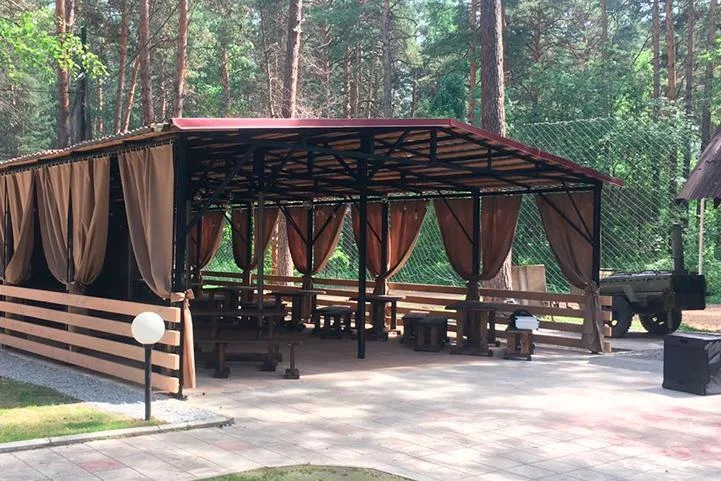Аренда беседок в физкультурно-оздоровительном комплексе «Логово»