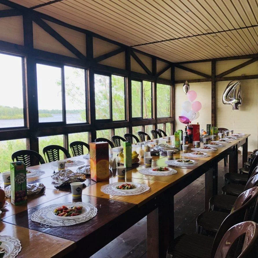 Отдых в беседке «Банкет» на 100 человек в парке «Печерские пески»