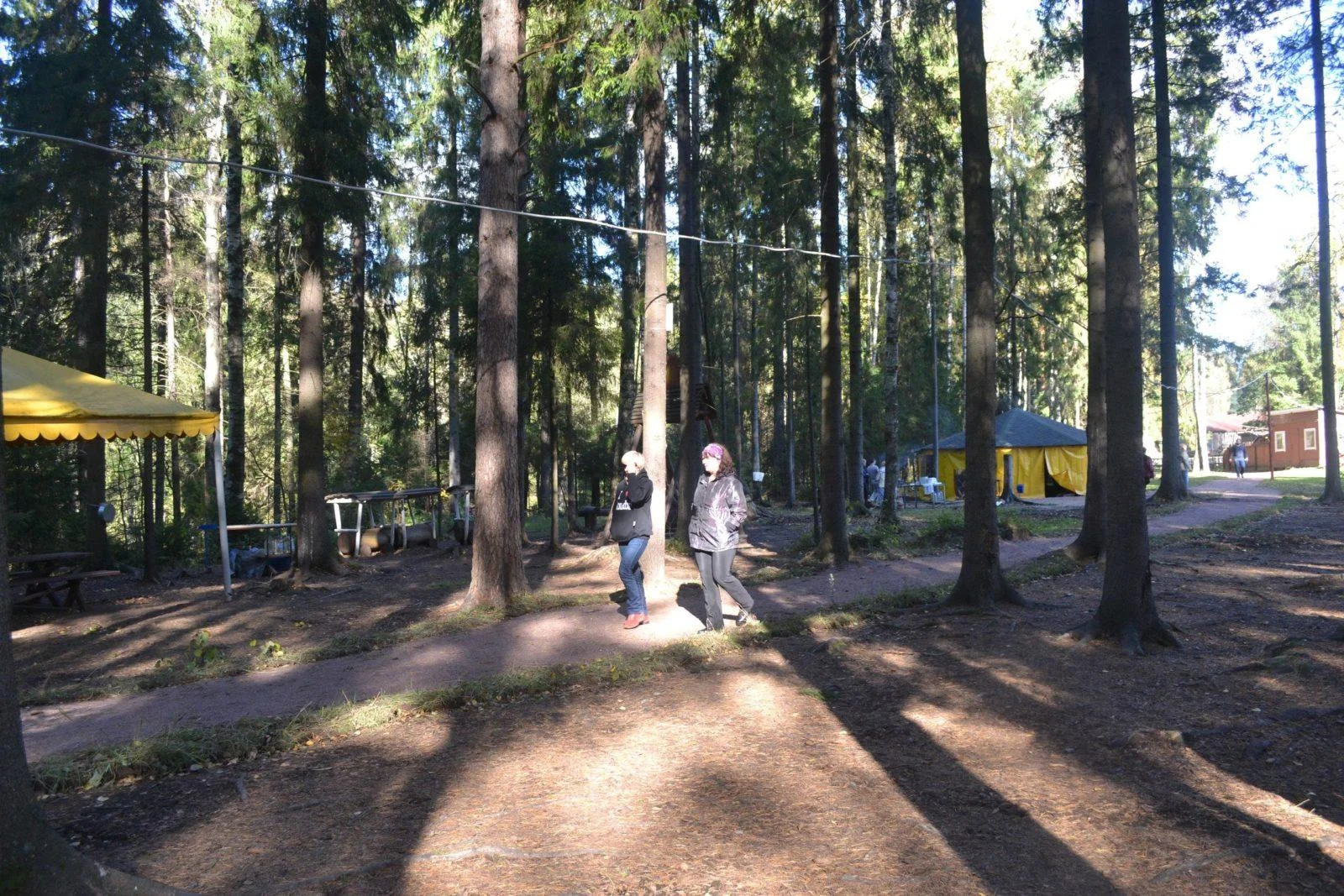 Большая беседка вместимостью до 50 человек