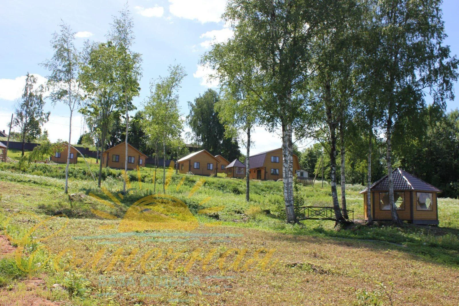 Беседки для отдыха на природе Турбаза Солнечная