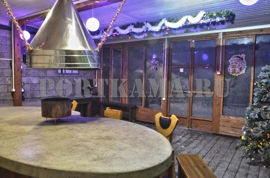 Беседка Хоббита в городском парке отдыха «Порт Кама» в аренду