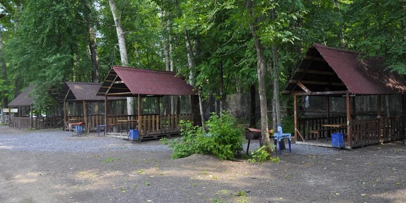 Аренда беседок в пэентбольном парке Рубикон