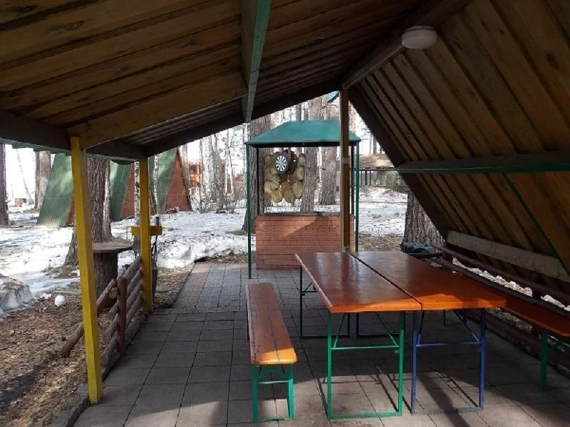 Беседка на 10 мест в гостиничном комплексе «Млечный путь»