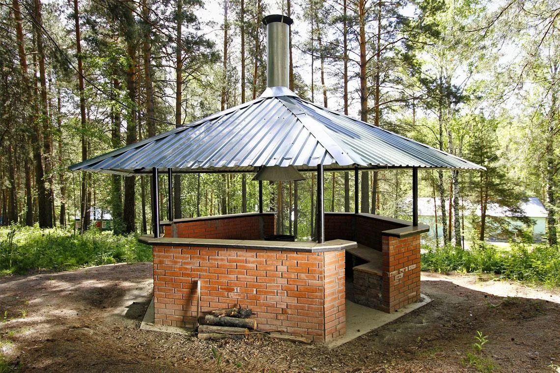 Аренда беседок для шашлыка в гостиничном комплексе «Меркурий»