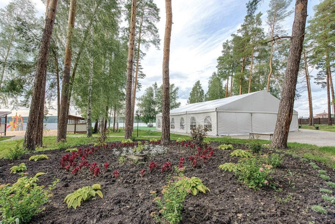 Шатер для свадьбы, корпоратива, на 120 человек в Свердловской области — «Гринвальд»