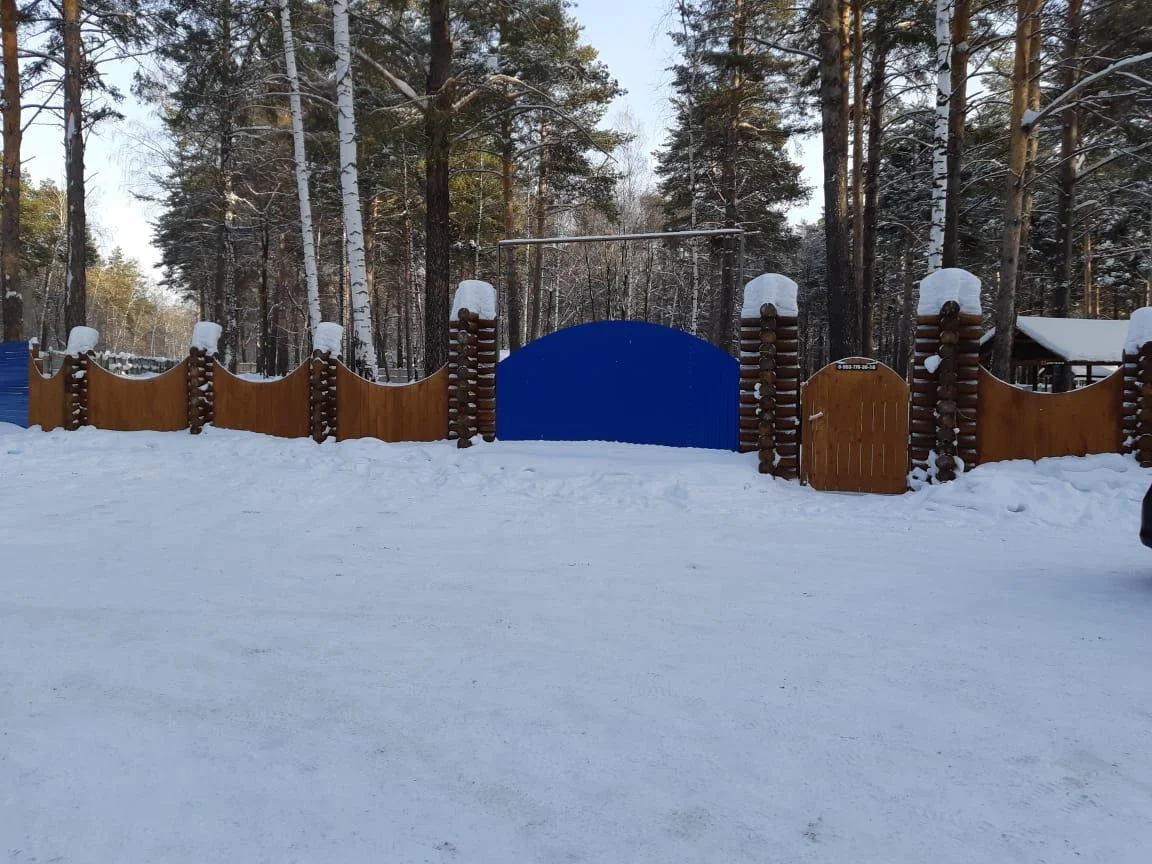 Крытая деревянная беседка на 25 человек в Сосновом Бору