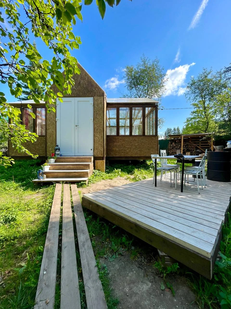 Аренда дома/беседки с мангалом на берегу реки