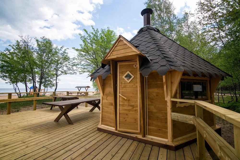 Гриль домик недалеко от Санкт-Петербурга, Ладога парк