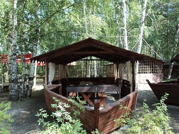 Уникальные беседки кораблики до 20 человек — Загородный клуб «Пески»