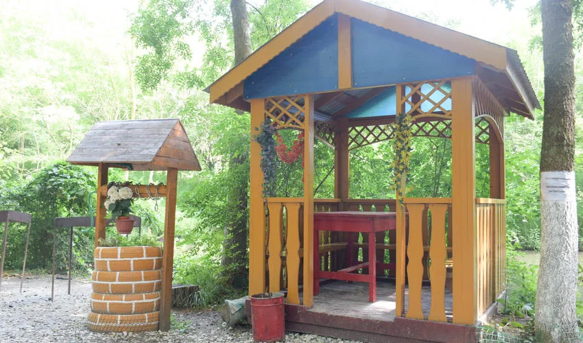 Беседки с мангалами для шашлыка — парк приключений Храброе Сердце