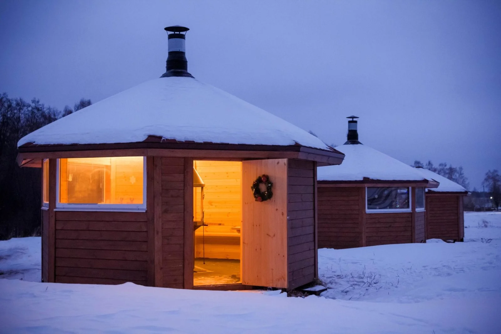 Гриль-домики в конном клубе