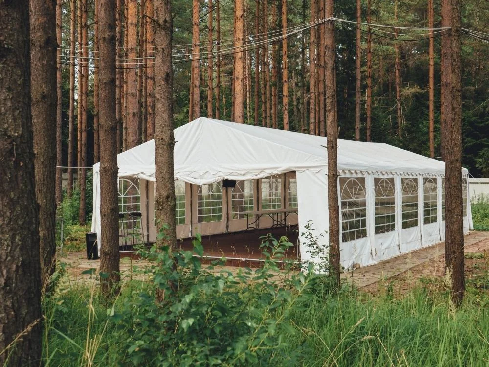 Шатер на 60 человек, площадь 72 кв.м