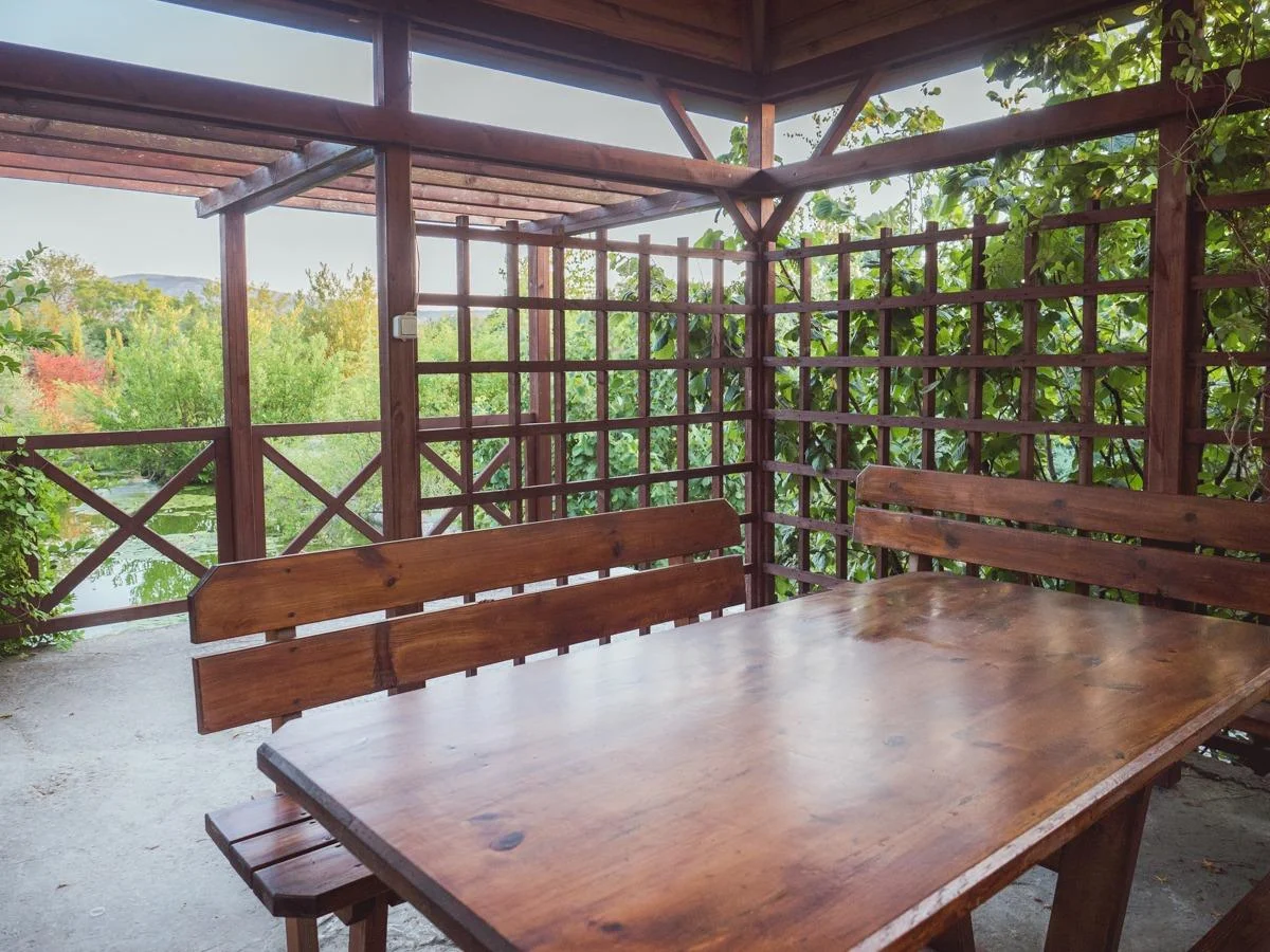 Беседки в японском стиле на 6-8 человек в отель-парке «Байдары»