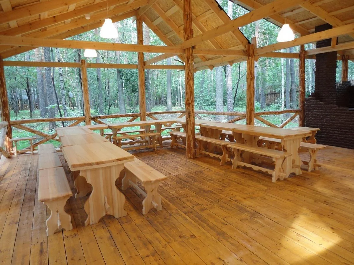 Большая беседка «Ермак» до 50 человек от 10000 рублей