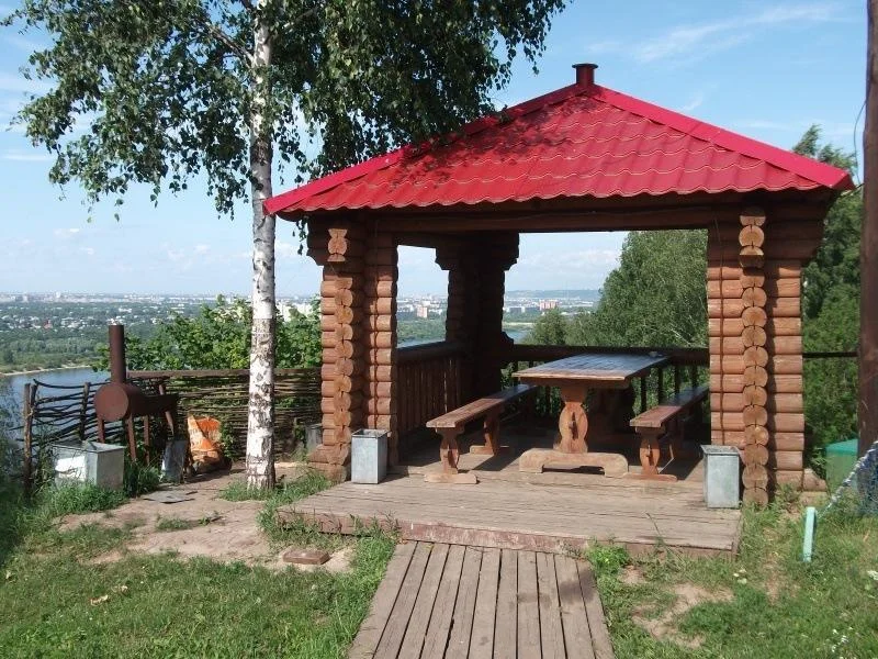 Летние беседки в аренду на территории деревни Новинки