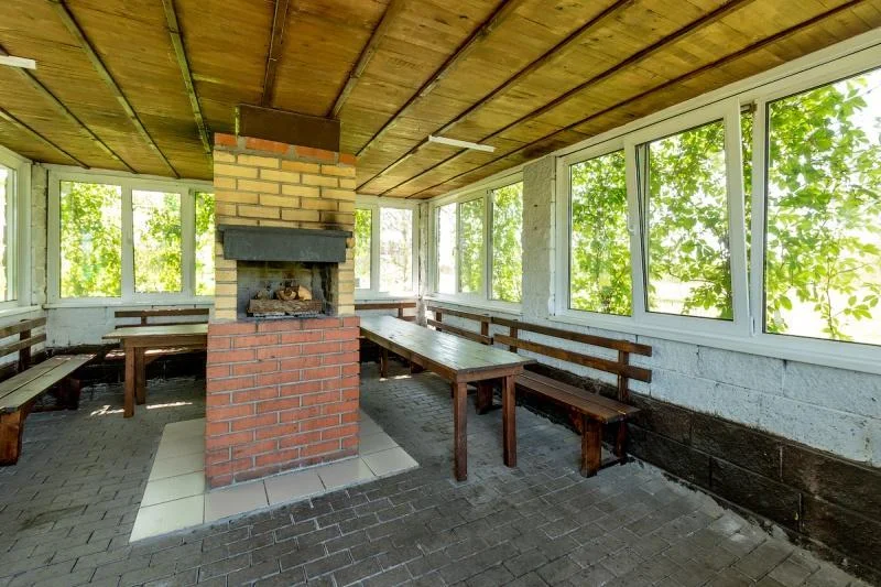 Большие и средние беседки крытого типа на Эко Фазенда