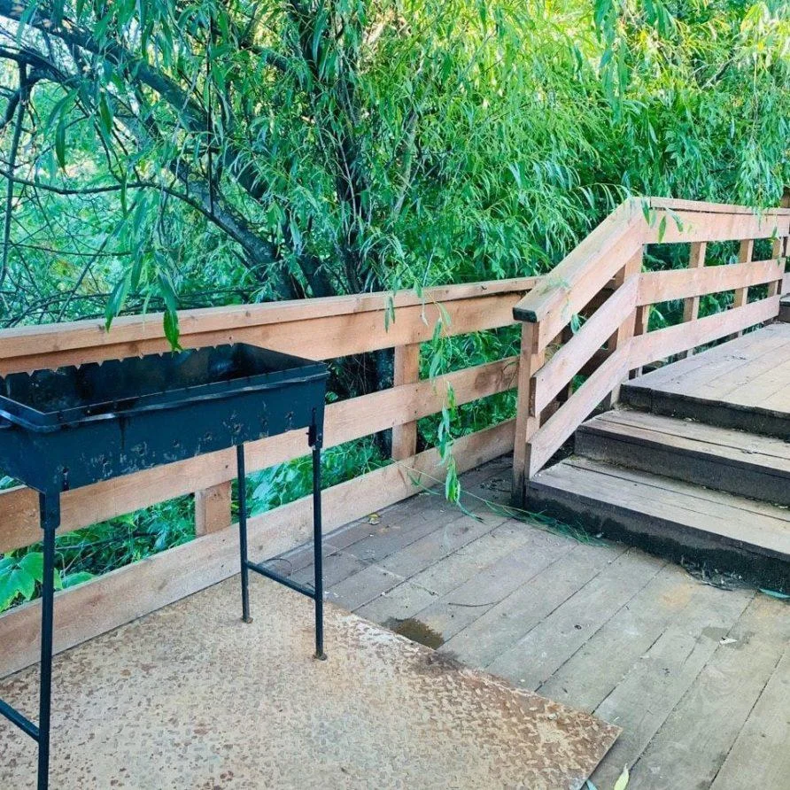 Аренда мангальной беседки на 10 человек в парке «Печерские пески»