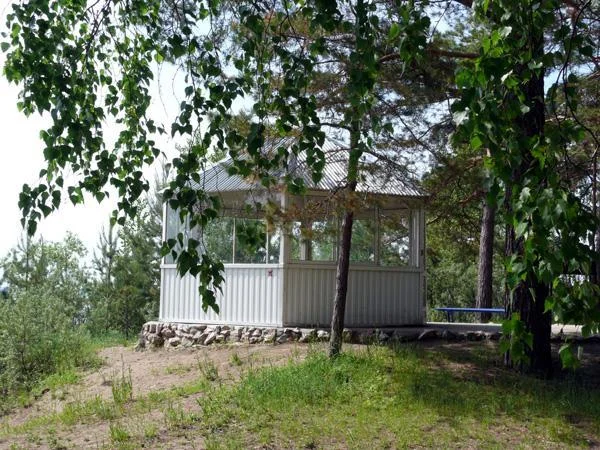 Утепленная стеклянная беседка на 15 персон в Новосибирске