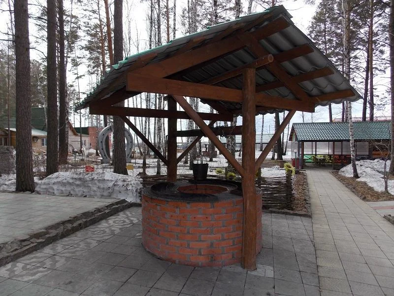 Большая беседка на 100 человек для корпоративов в Новосибирске