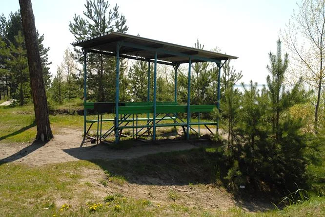 Открытая беседка на 12 персон с мангалом в парке отдыха «Звезда»