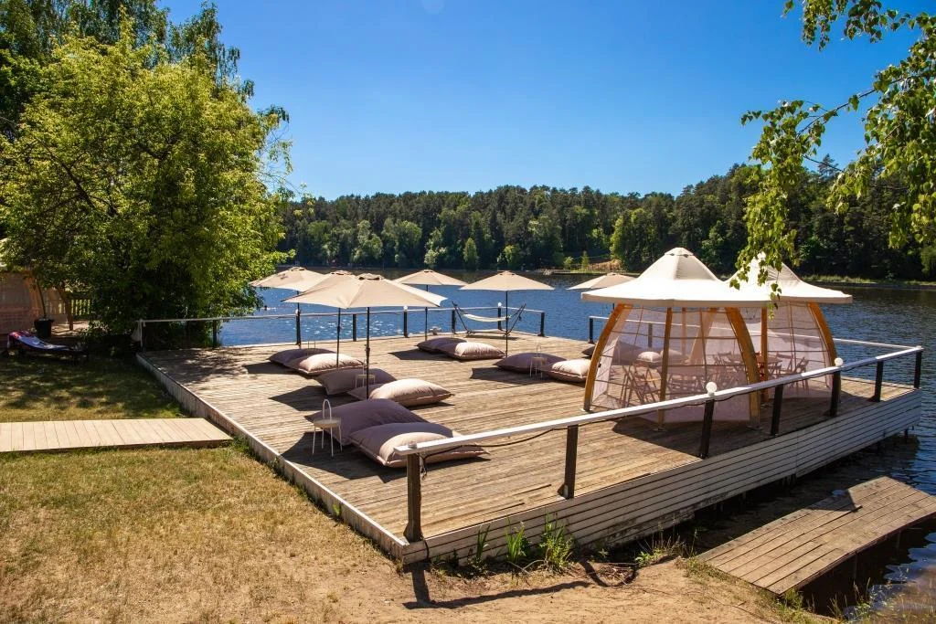 Речной Пирс В Серебряном Бору