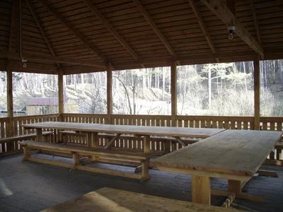 Корпоративная беседка на природе до 80 человек — Рыбалка на Калиновке