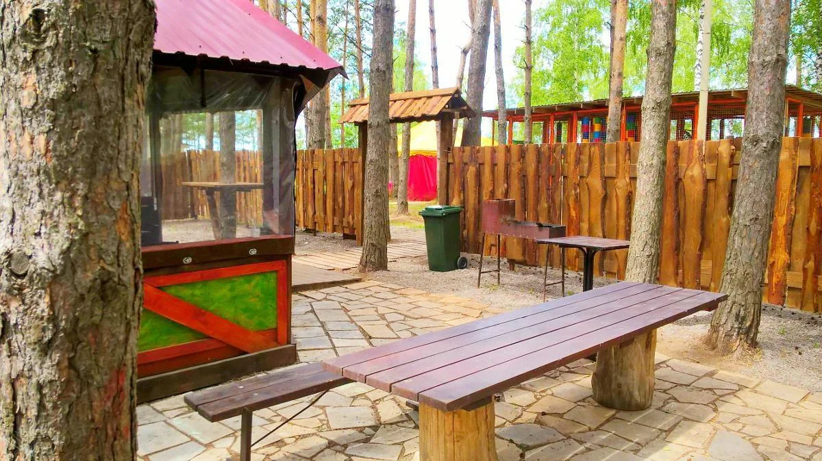 Лесная беседка (летняя) на 20 гостей — Парк Горки